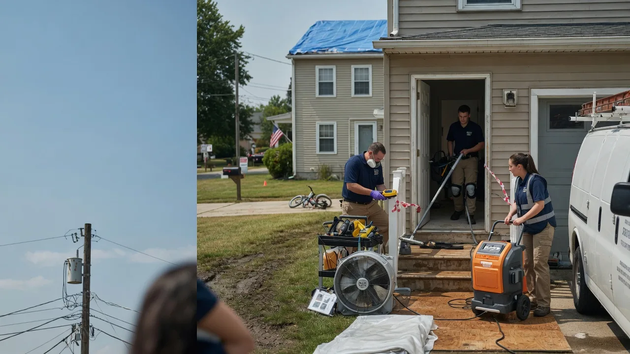 Water Damage Repair in Leetsdale, PA near me